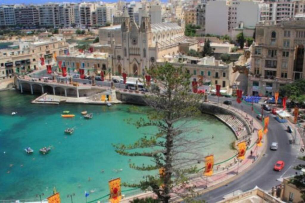 2 Bed Apt In Heart Of St Julians - 5Min From Seafront Saint Julian's Dış mekan fotoğraf